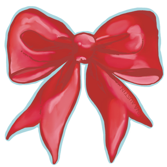Bow Sticker