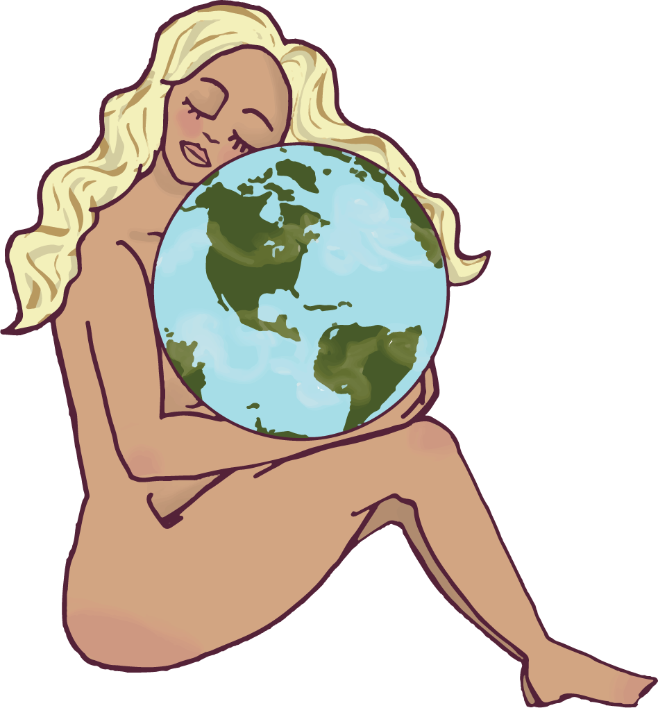 Earth Girl Sticker