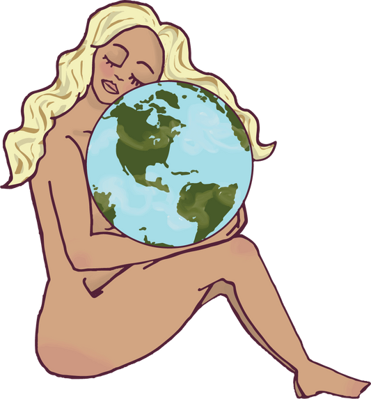 Earth Girl Sticker