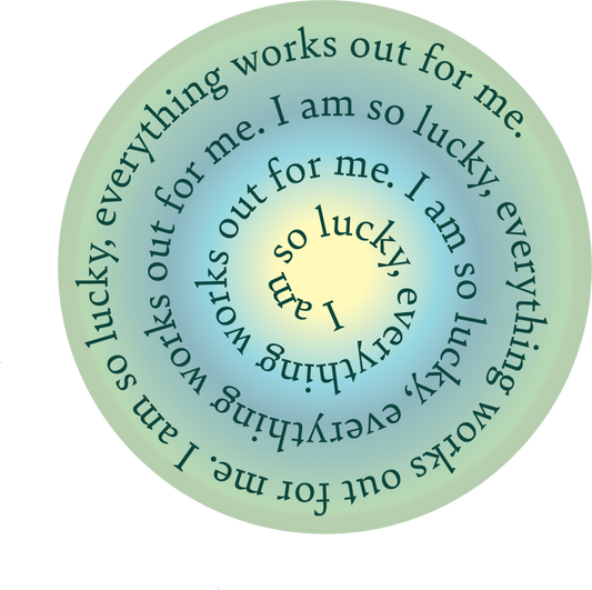 I Am So Lucky Sticker