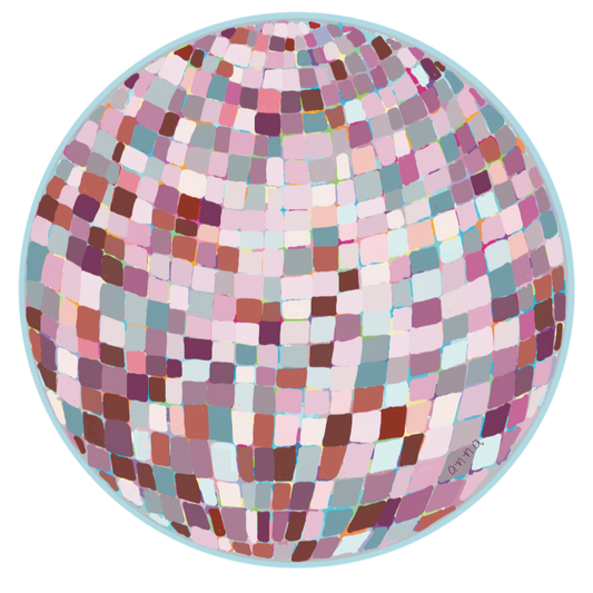Mirror Ball Sticker