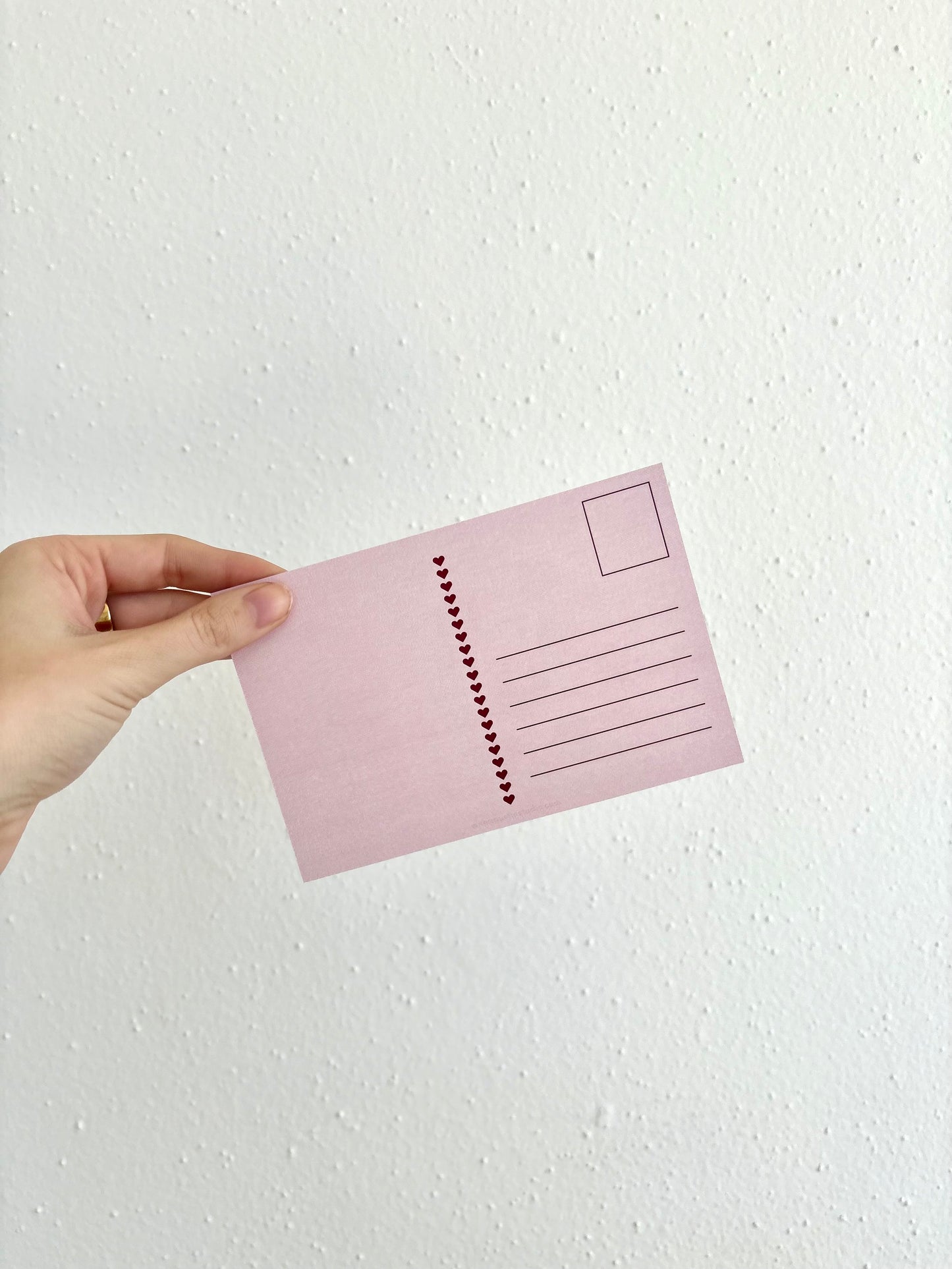 Valentine Heart Postcard Print