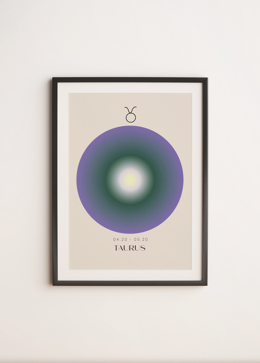 Zodiac Aura Prints