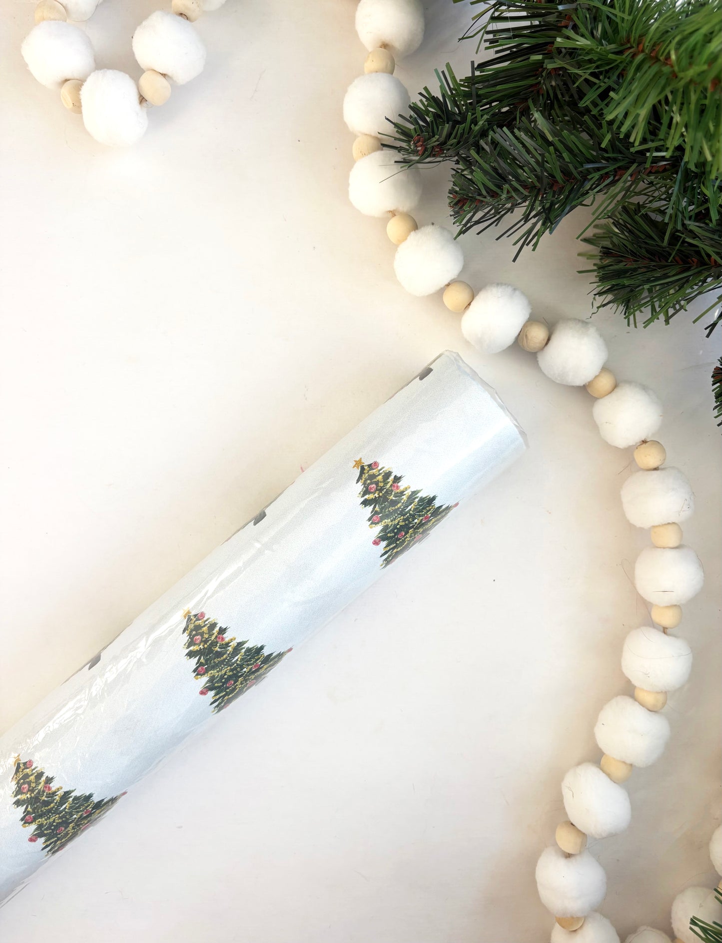Christmas Tree Gift Wrapping Paper Roll